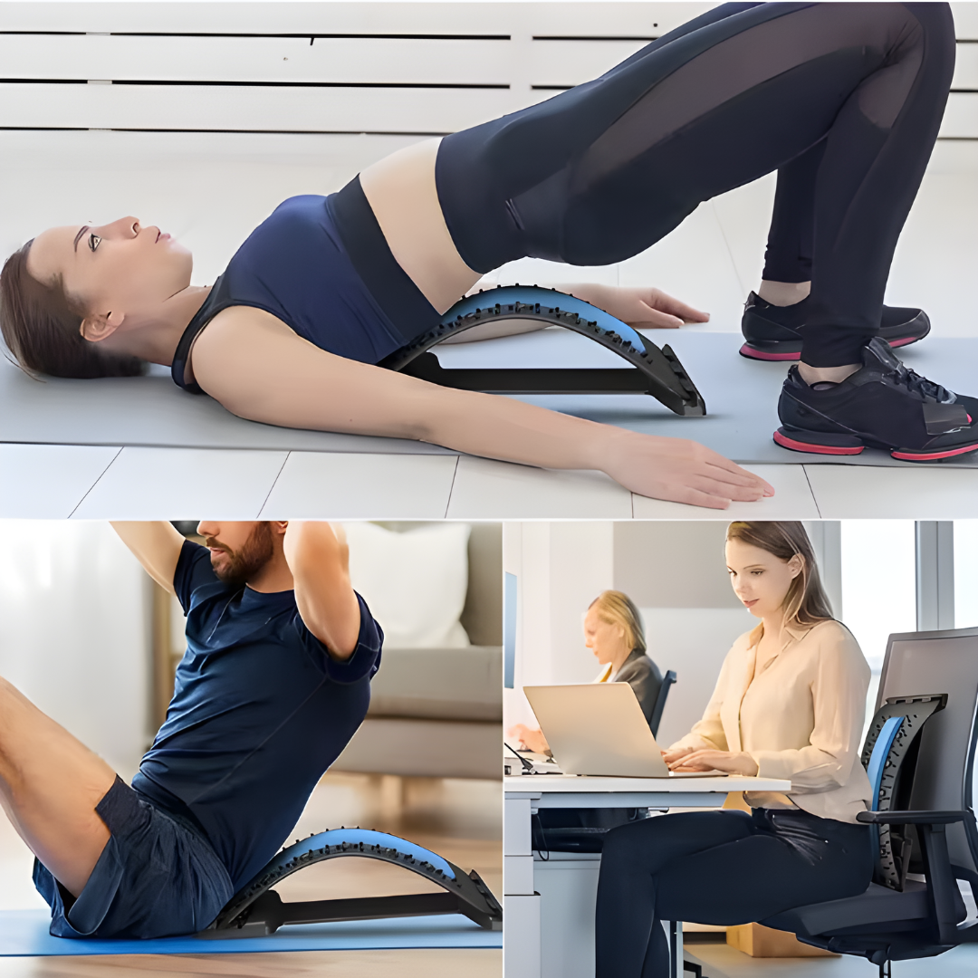 Back Stretching Device for Yoga Practice
