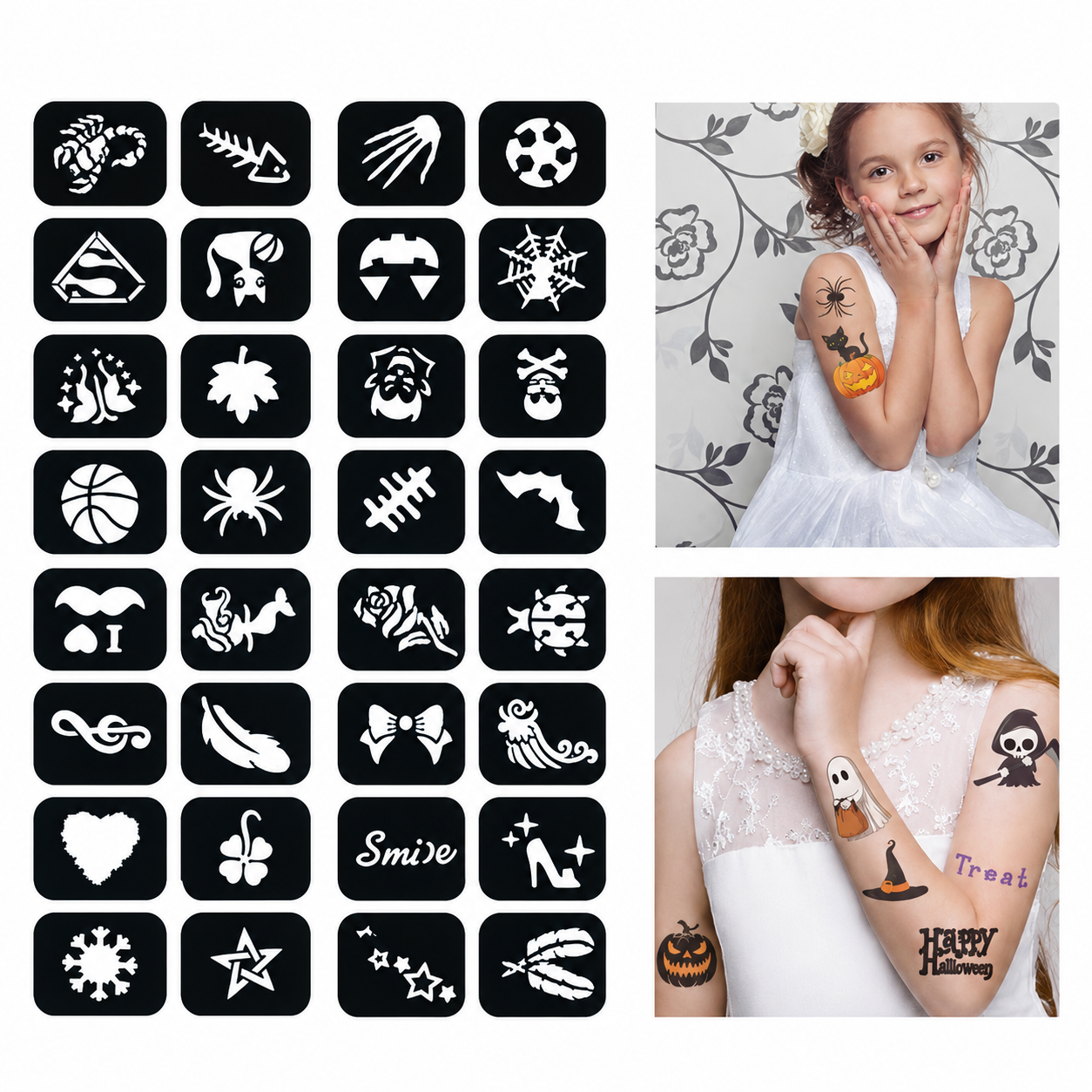 Vibrant UV Body Art Kit for Unforgettable Events