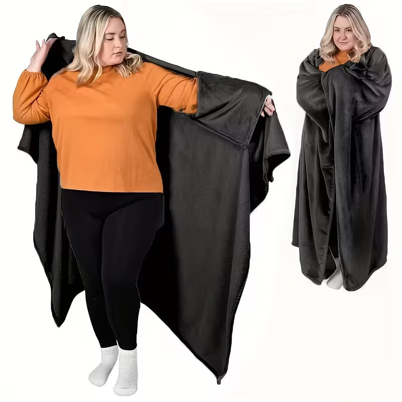 Cozy Wearable Blanket for Comfort and Warmth