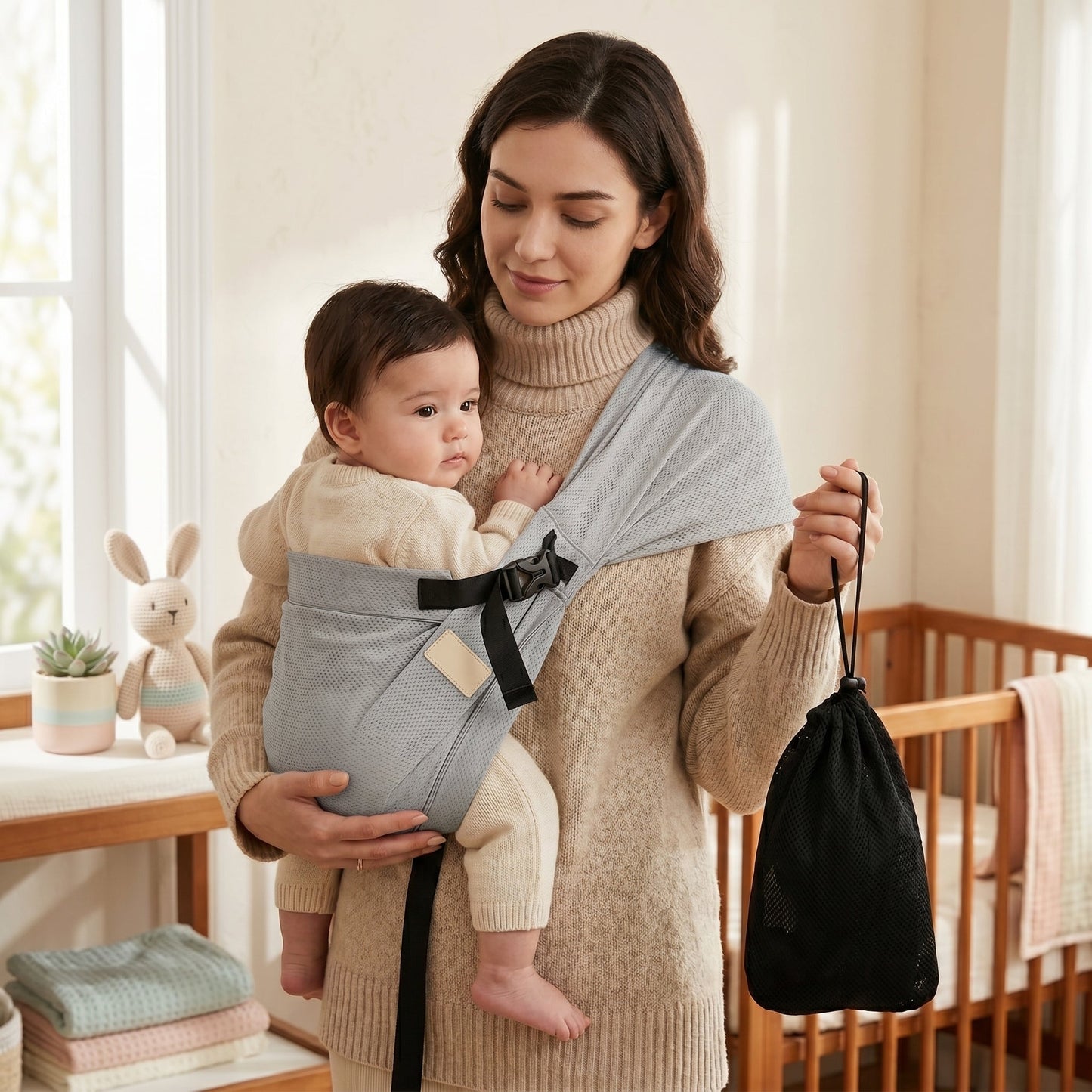 Baby Hip Seat Carrier for Comfortable Baby Wearing