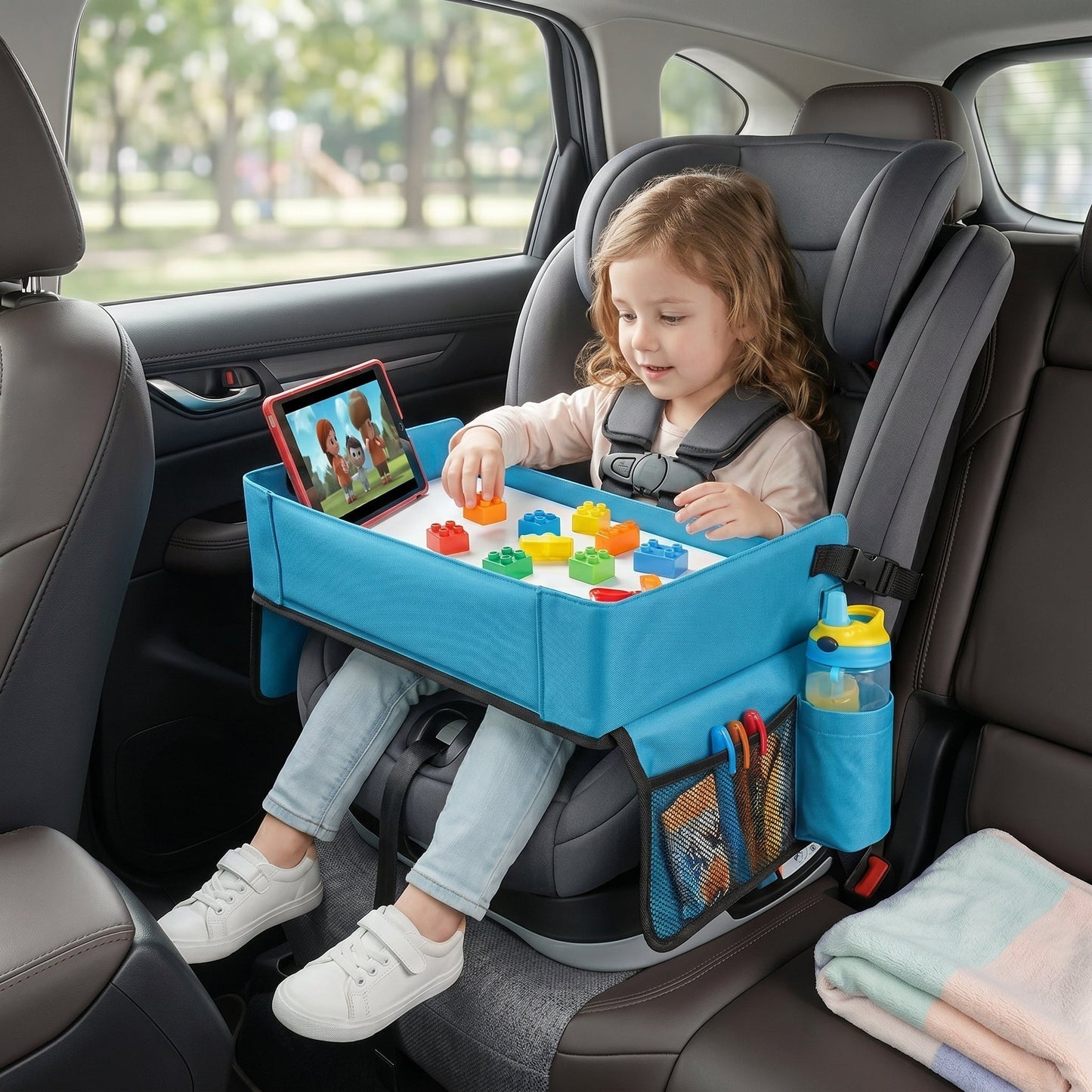 Portable Snack Tray for Travel
