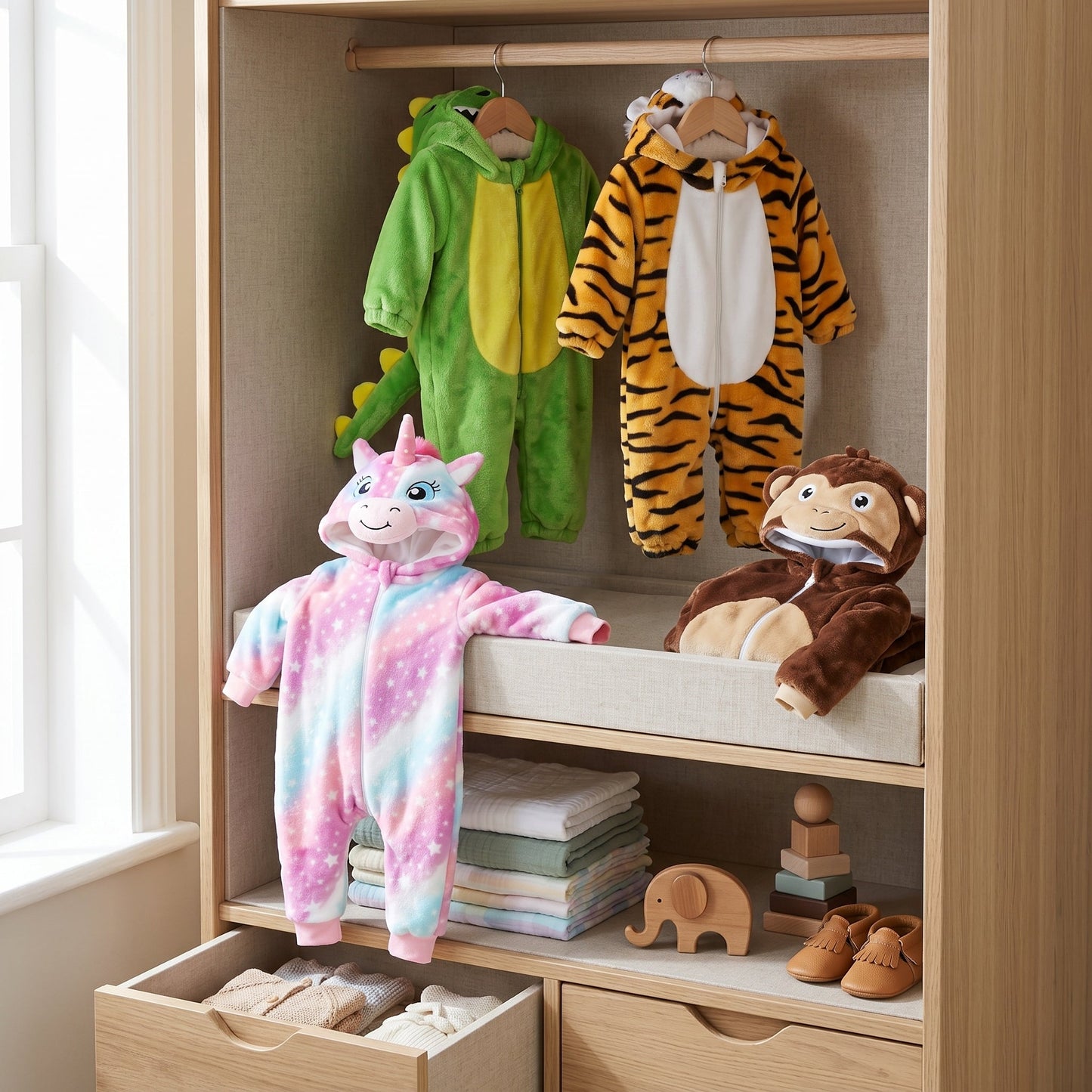 Infant Fleece Bodysuit for Cozy Comfort