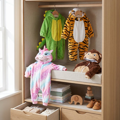 Infant Fleece Bodysuit for Cozy Comfort