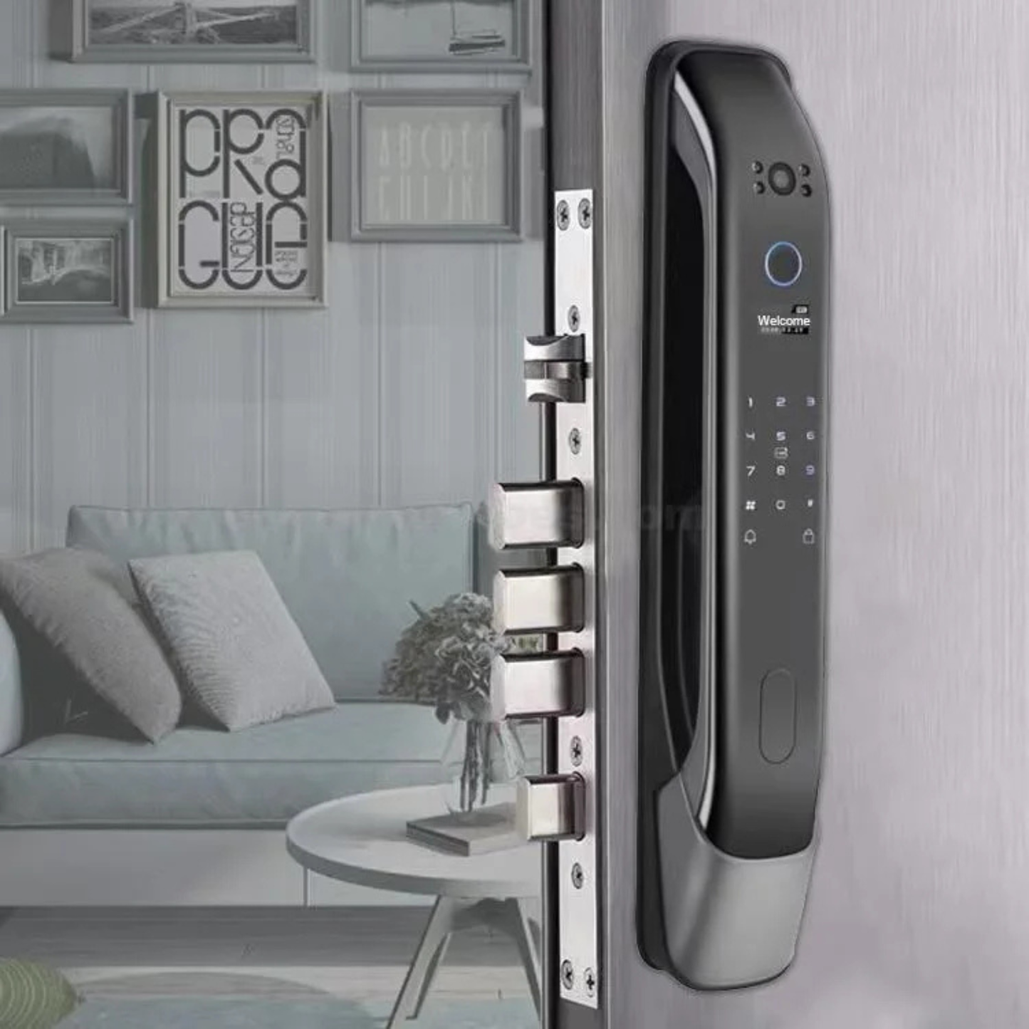 Advanced Biometric Entry Lock with Face Detection Technology