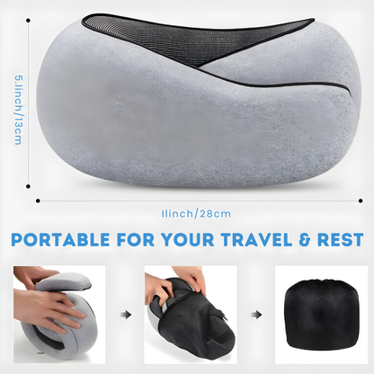 Neck Pillow for Travel with Memory Foam Comfort