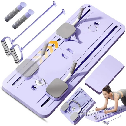 Compact Pilates Training Board for Home Fitness Sessions