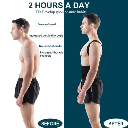 Adjustable Posture Corrector for Men and Women