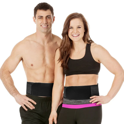 Waist Support Belt with Magnetic Self-Heating Features