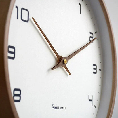 Tranquil Essence Wall Clock – Elegant Wood Design