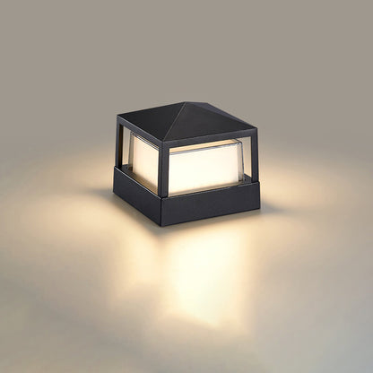 Sleek Outdoor LED Lantern – Weatherproof Aluminum Structure