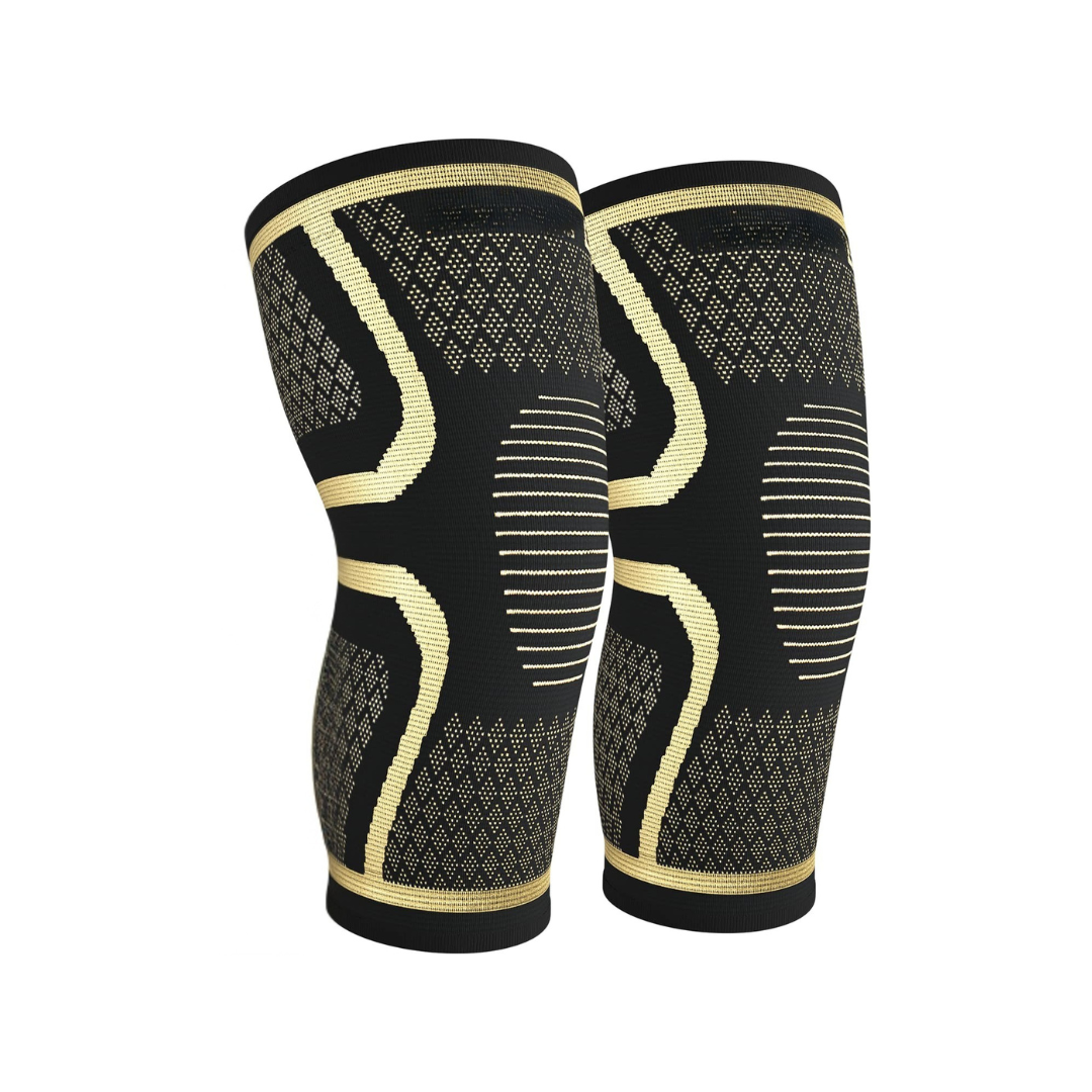 Breathable 3D Knit Knee Sleeve - Compression Support in Multiple Sizes