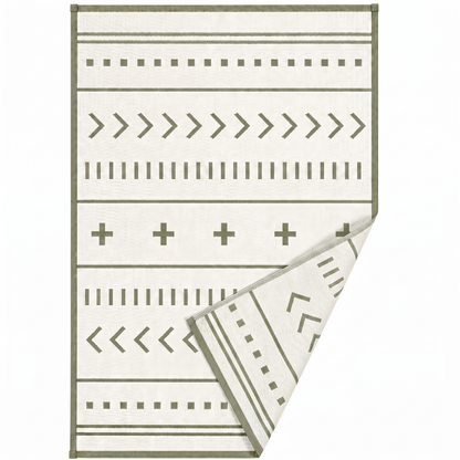 Outdoor Rug 4x6 ft – Reversible and Water-Resistant for Patio & RV