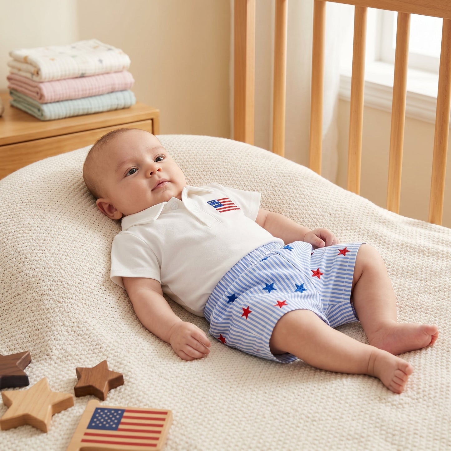 Baby Outfit for 4th of July Celebration