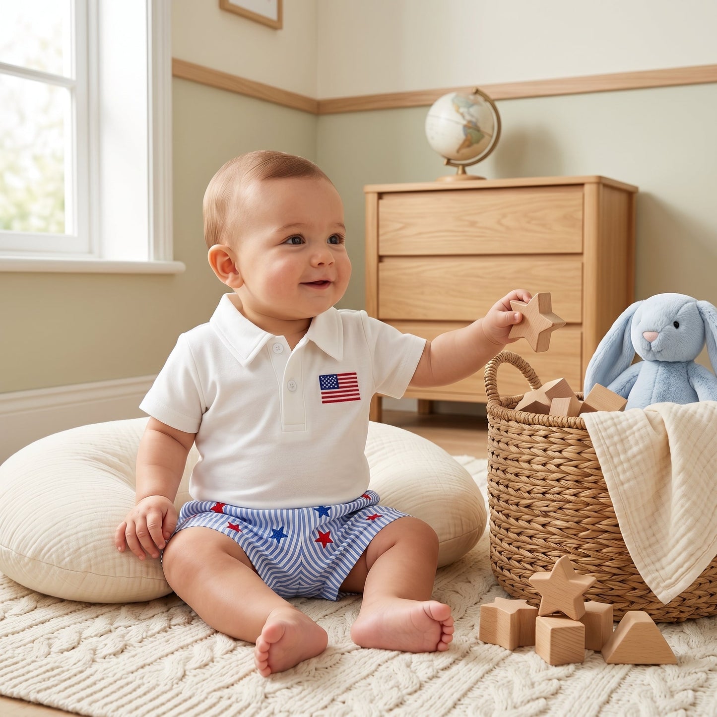Baby Outfit for 4th of July Celebration