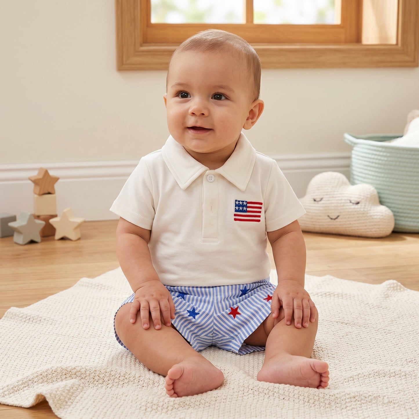 Baby Outfit for 4th of July Celebration