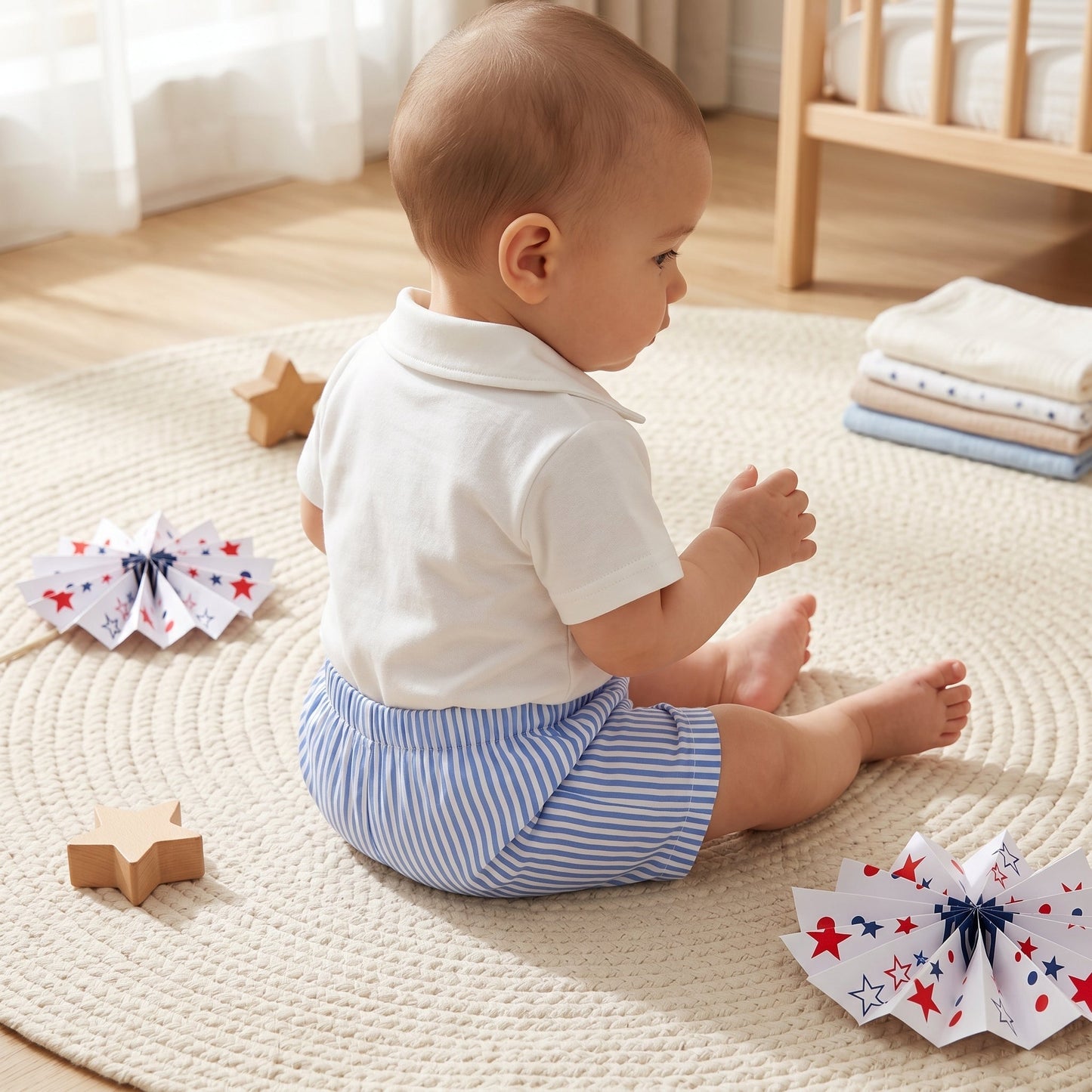 Baby Outfit for 4th of July Celebration