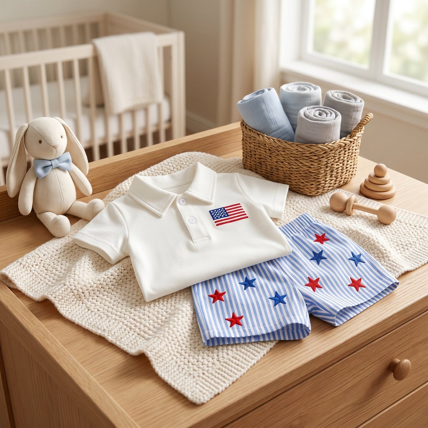 Baby Outfit for 4th of July Celebration