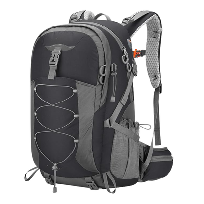40L Outdoor Backpack with Rain Protection and Multiple Storage Pockets