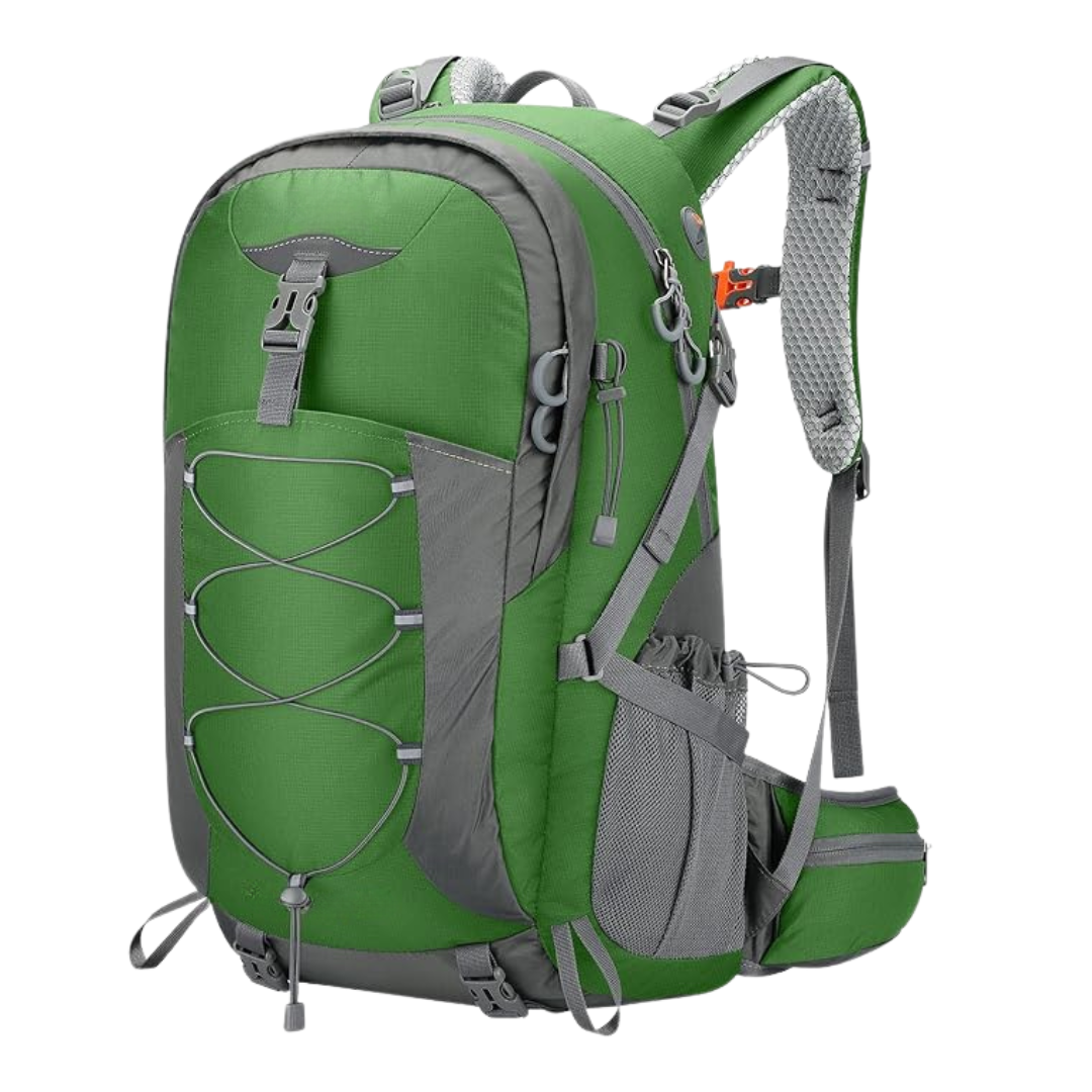 40L Outdoor Backpack with Rain Protection and Multiple Storage Pockets
