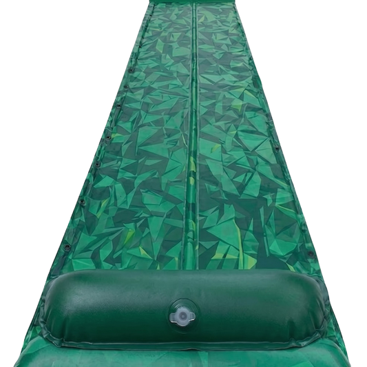 45-Foot Dual Lane Garden Water Slide with Sprinkler and 2 Body Boards