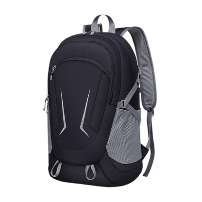 Water-Resistant Multi-Compartment Backpack for Hiking - 45L Foldable