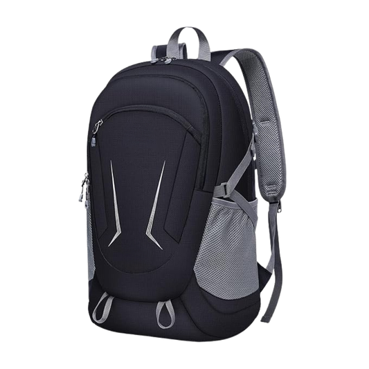 Water-Resistant Multi-Compartment Backpack for Hiking - 45L Foldable