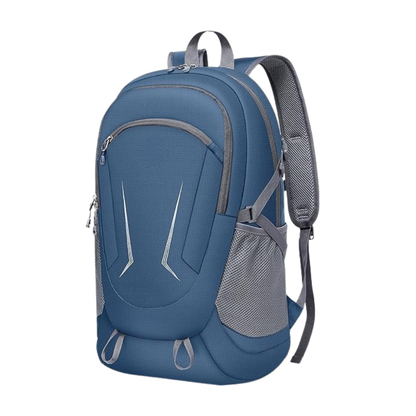Water-Resistant Multi-Compartment Backpack for Hiking - 45L Foldable