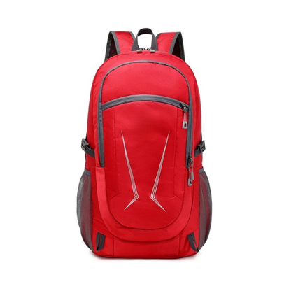 Water-Resistant Multi-Compartment Backpack for Hiking - 45L Foldable