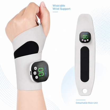Vibrating Massage Wrist Brace for Support and Comfort
