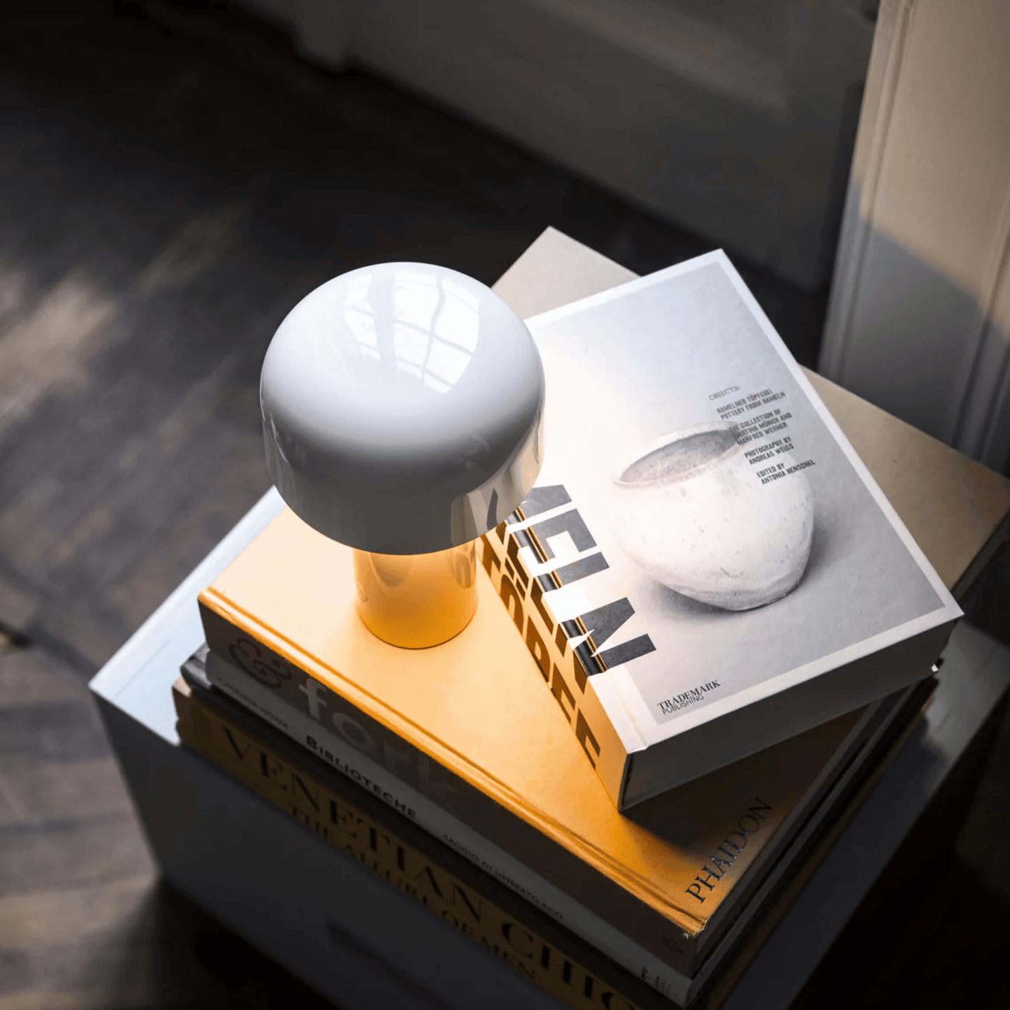 Stylish Rechargeable LED Table Lamp with Adjustable Brightness