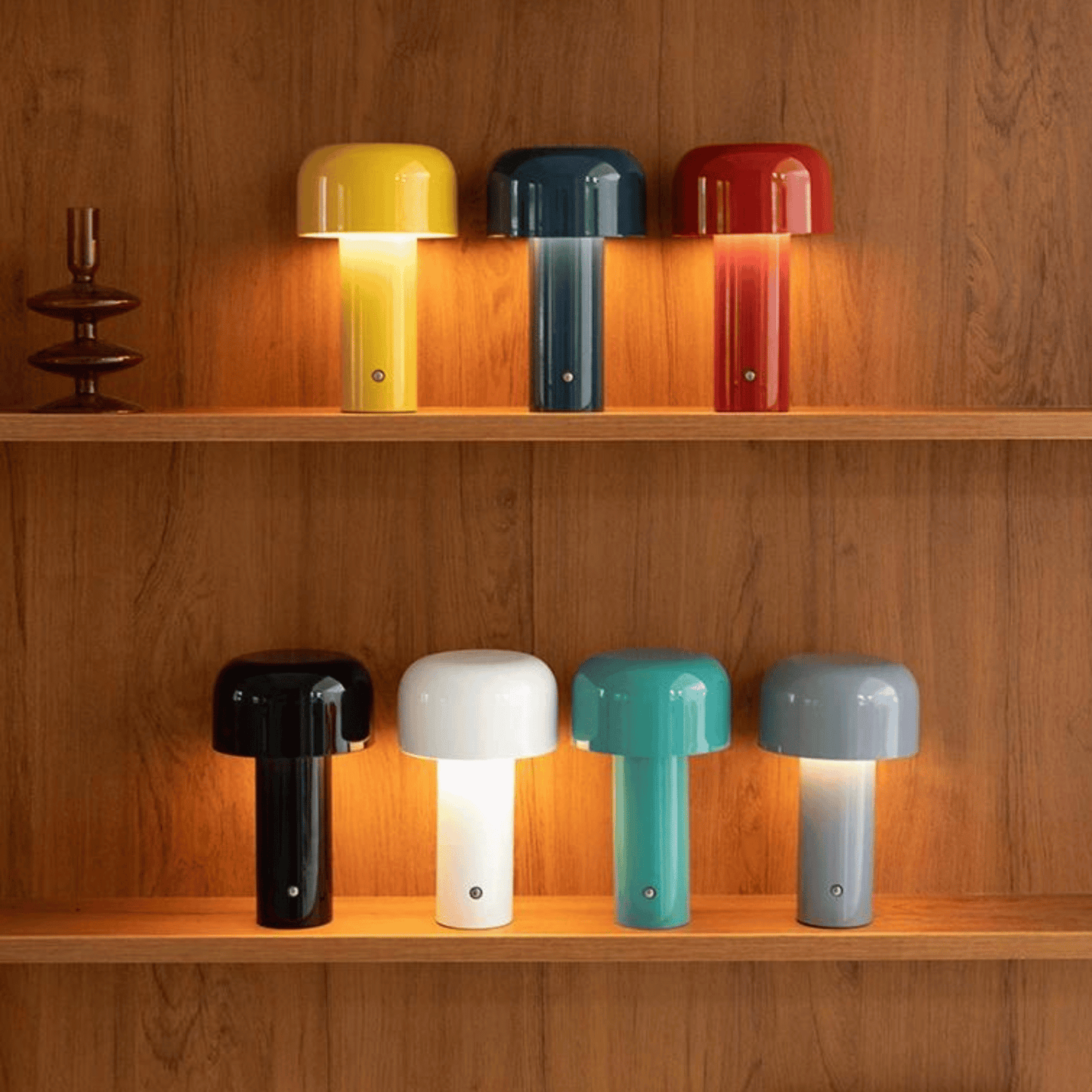 Stylish Rechargeable LED Table Lamp with Adjustable Brightness