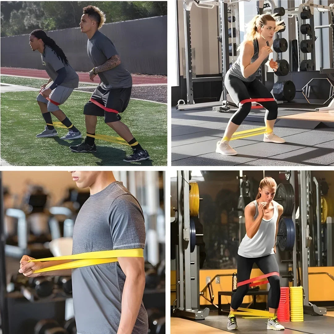 Set of Resistance Bands Made from TPE