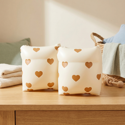 Children's Arm Floaties in Coral Color