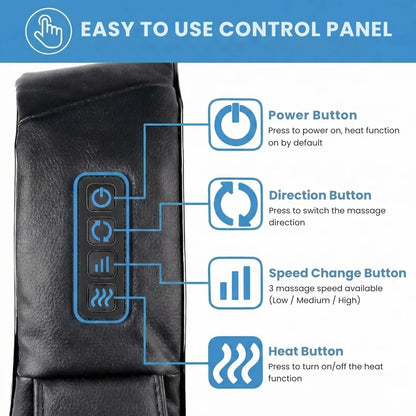 Massage Device for Neck, Shoulders, and Back Relief
