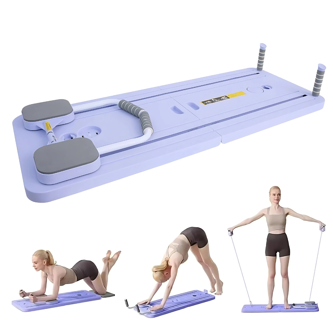 Compact Pilates Training Board for Home Fitness Sessions