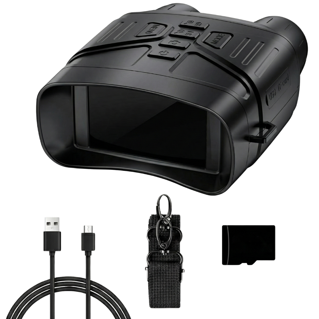 Digital Night Vision Goggles with 3-Inch Display and 5000mAh Battery