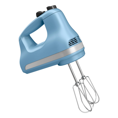 Lightweight Compact Hand Mixer with 5 Speed Settings and Turbo Beaters