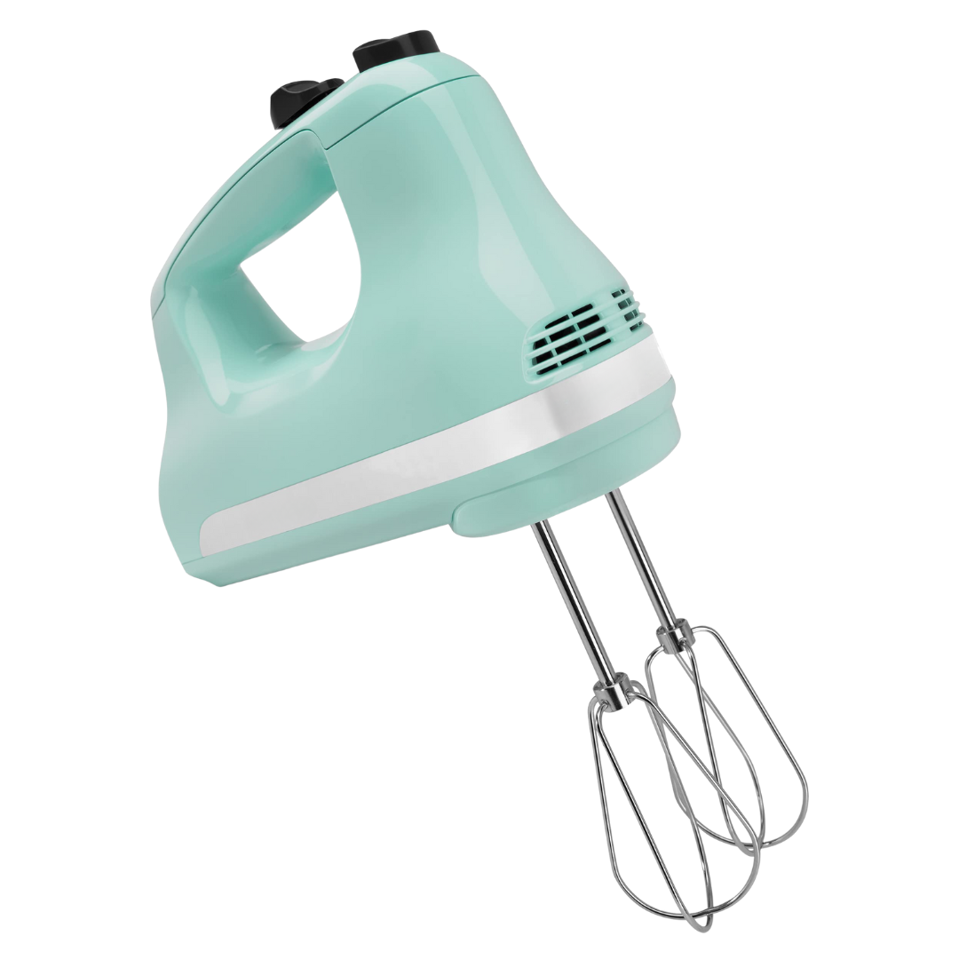 Lightweight Compact Hand Mixer with 5 Speed Settings and Turbo Beaters