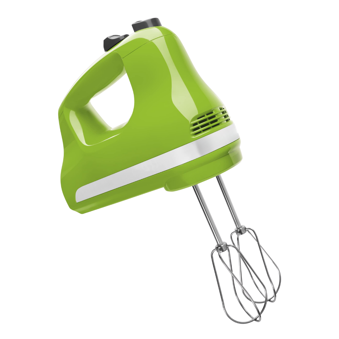 Lightweight Compact Hand Mixer with 5 Speed Settings and Turbo Beaters