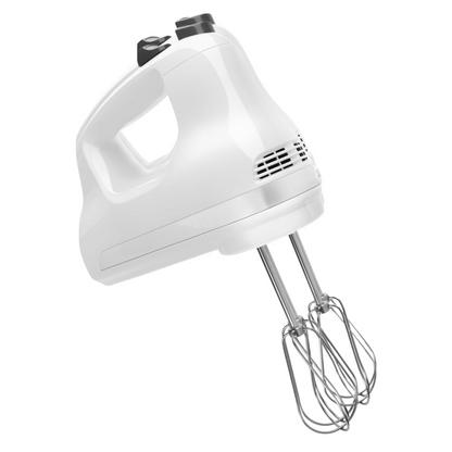 Lightweight Compact Hand Mixer with 5 Speed Settings and Turbo Beaters
