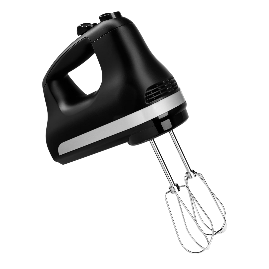 Lightweight Compact Hand Mixer with 5 Speed Settings and Turbo Beaters