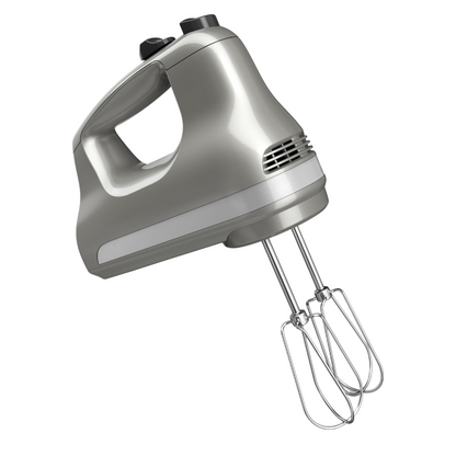 Lightweight Compact Hand Mixer with 5 Speed Settings and Turbo Beaters