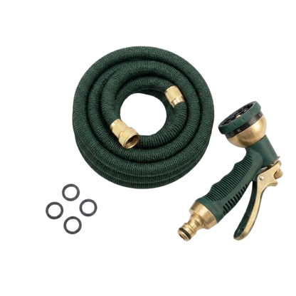 50 Feet Aluminum Water Hose 650 PSI - Tangle-Free Flow System