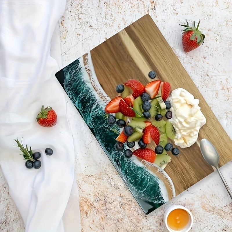Coastal Charm Serving Board - Artisan Crafted Design