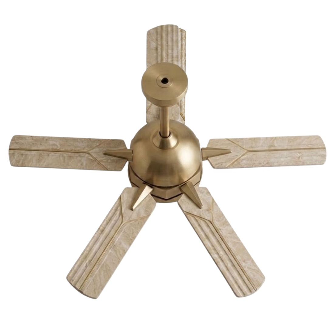 52-Inch Ceiling Fan with LED Light, Remote Control and App Integration