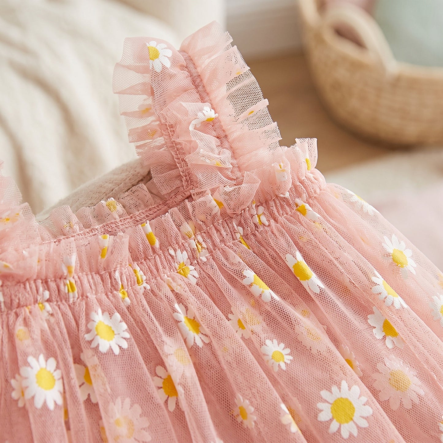Tulle Baby Dress in Floral Design