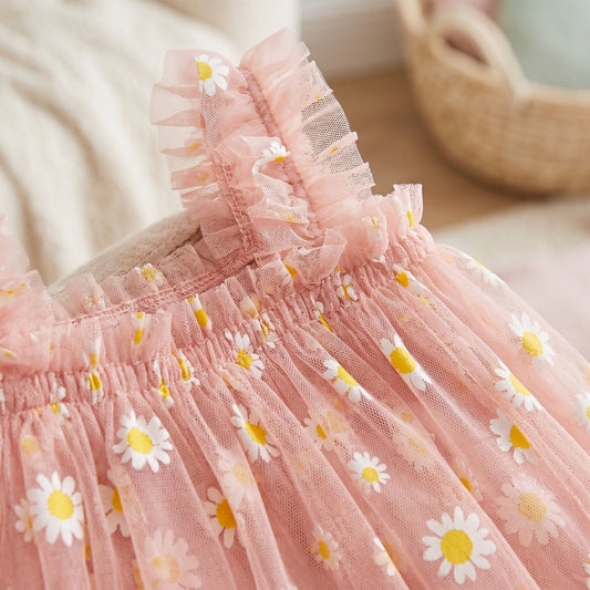 Tulle Baby Dress in Floral Design