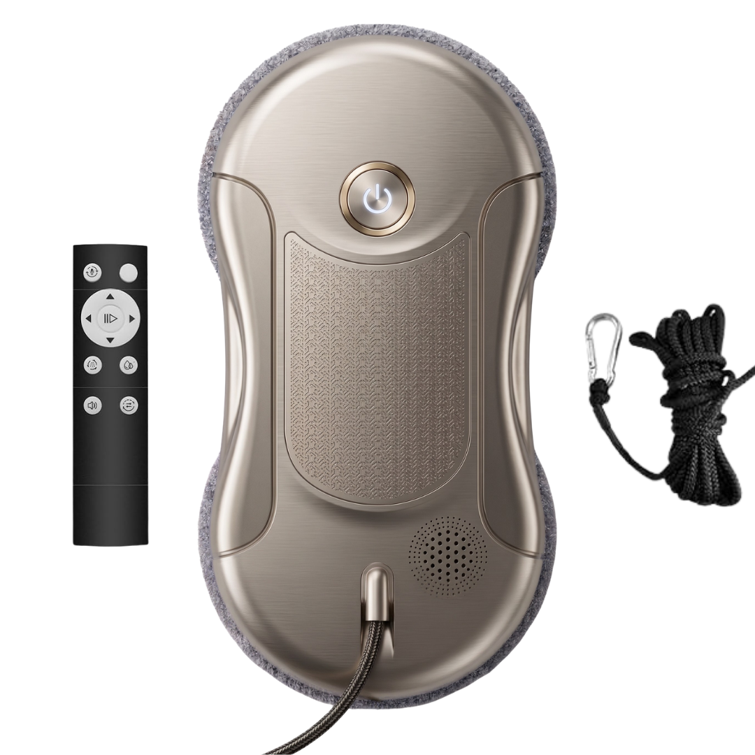 Window Cleaning Robot with Dual Spray System and Edge Detection 5800Pa