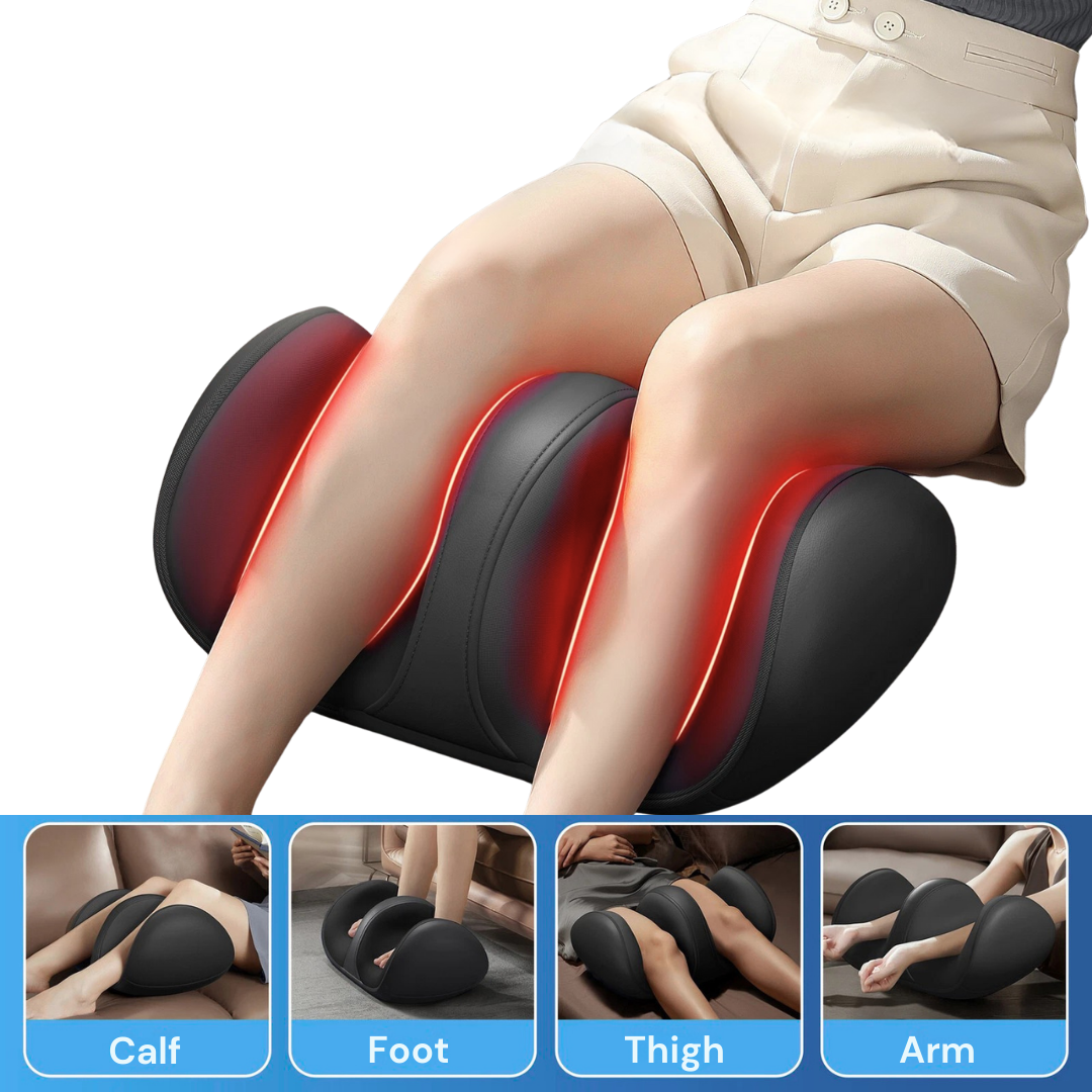 Heat-Enhanced Shiatsu Foot Massage Device