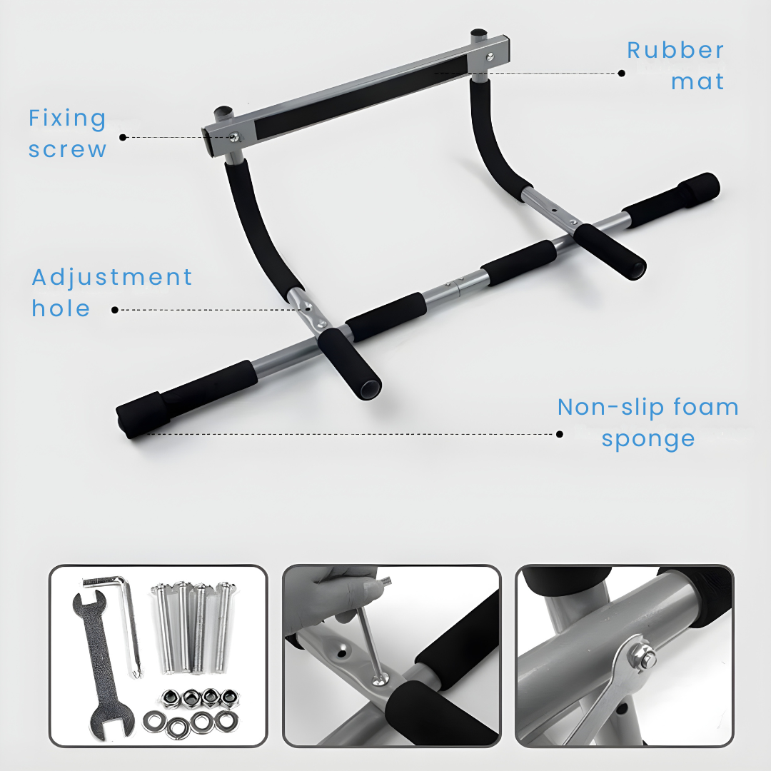 Pull-Up Bar for Doorway Installation